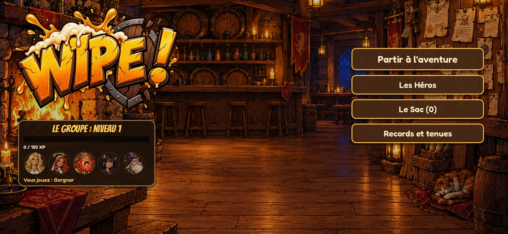 La taverne (menu)