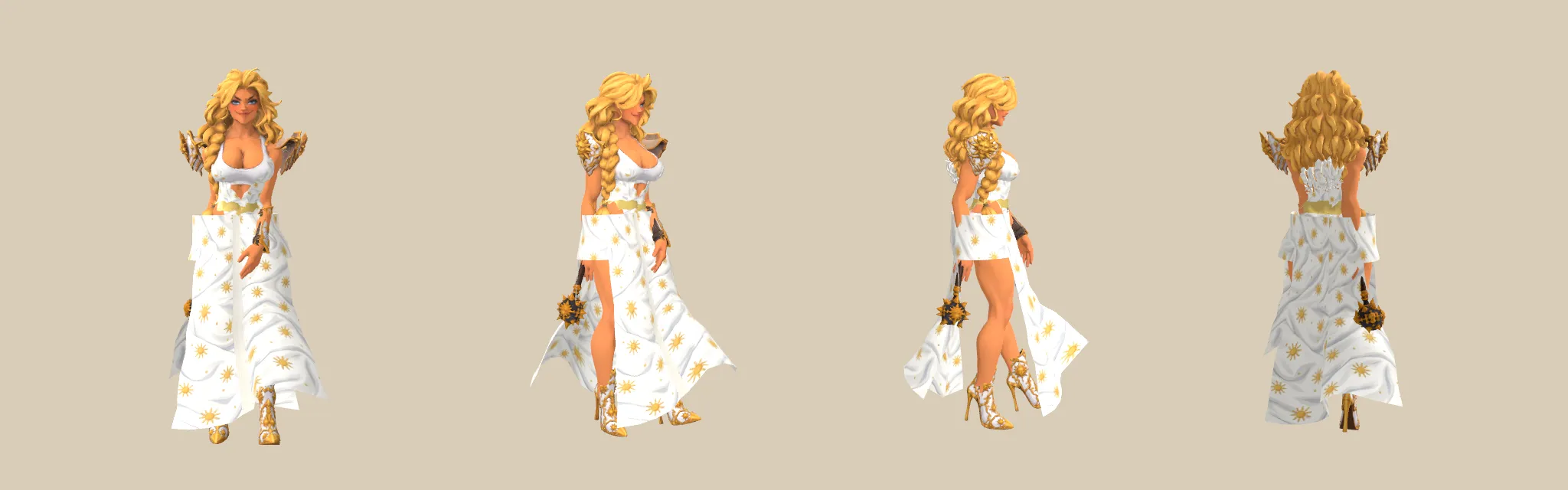 Brunehilde — Robe de bataille